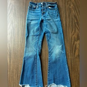 Madewell Cali Boot Denim size 24